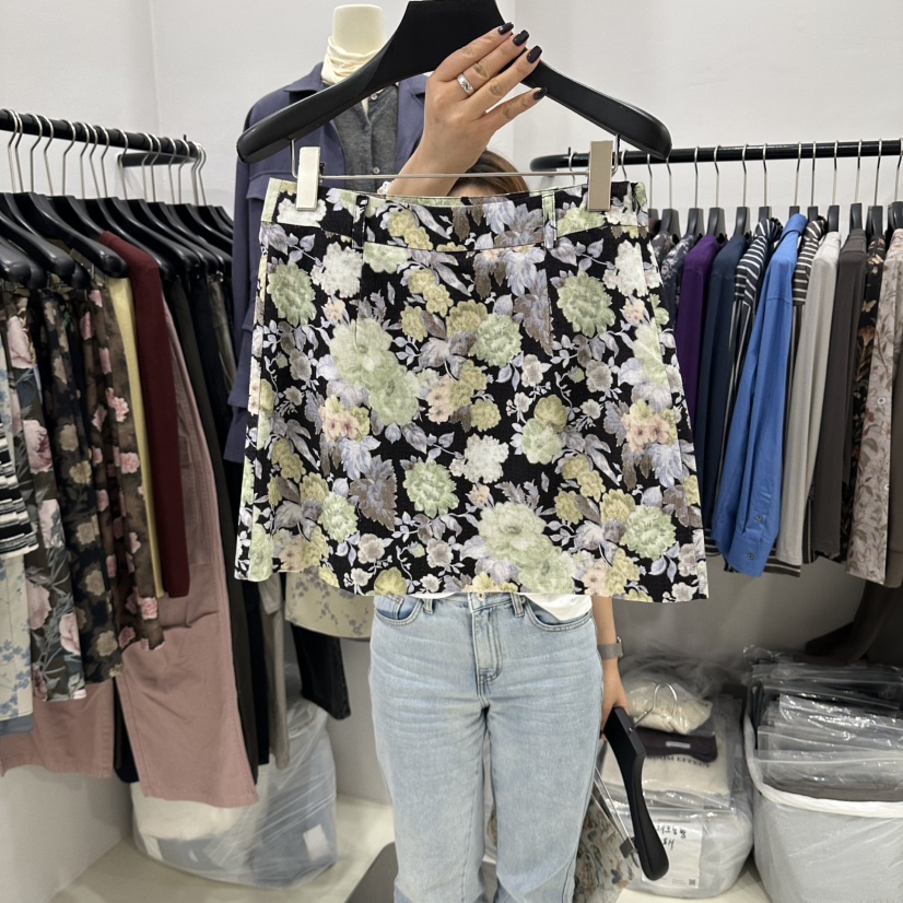 MUSHROOM EFFECT東大門直郵女士新品真品休閑人氣時尚短裙MUSHROOM EFFECT短裙圖色2