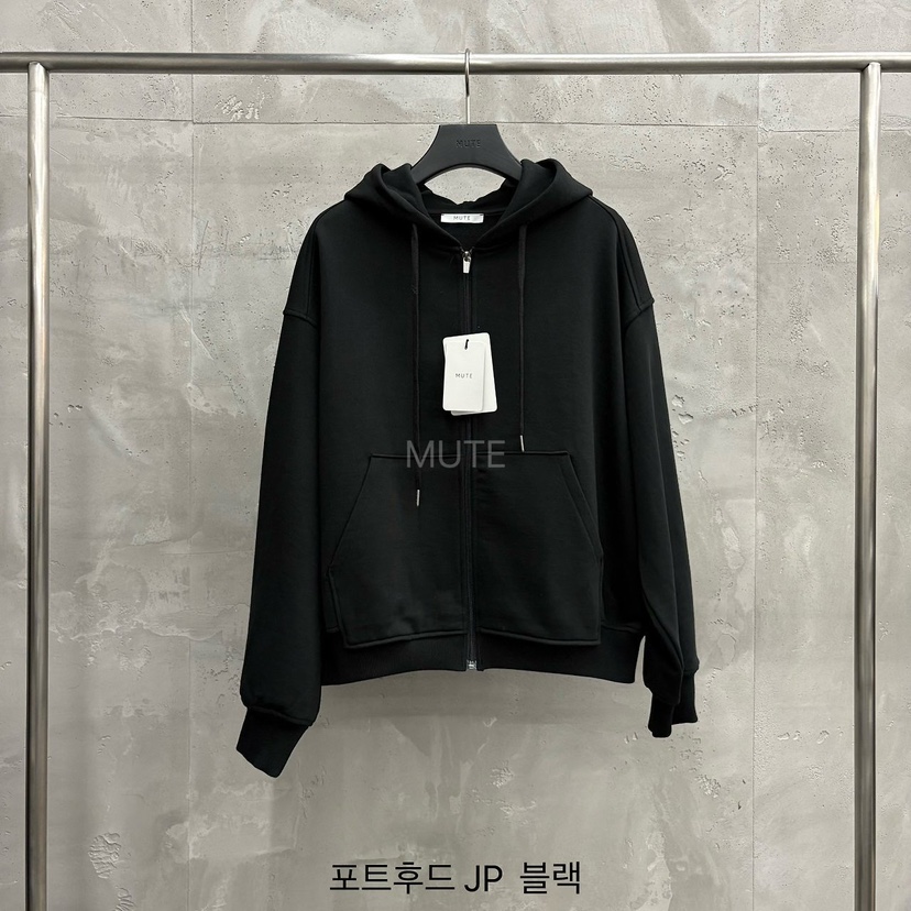 MUTE-P東大門實拍女士新品休閑真品人氣時尚職業推薦衛衣MUTE衛衣圖色5黑色