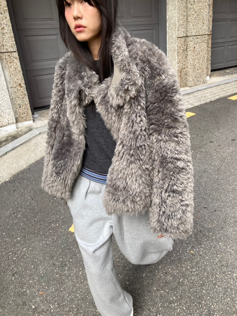 MORE THAN-P東大門代購女士新品休閑人氣時尚夾克兩面穿MORE THAN夾克