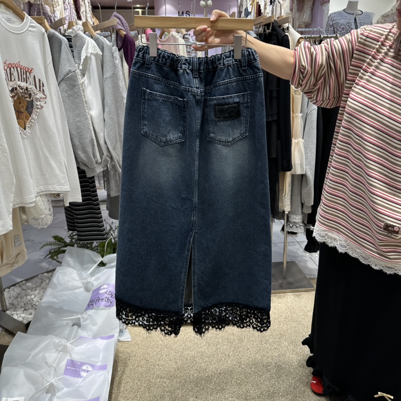 VIRUS東大門代購女士新品時尚熱賣真品人氣職業休閑推薦長裙VIRUS長裙