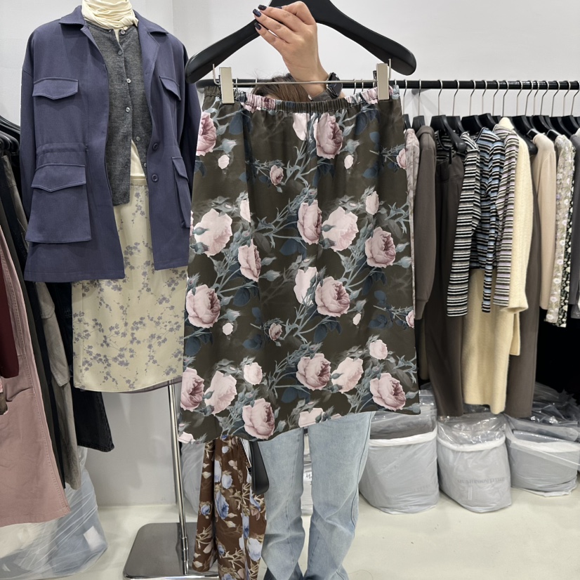 MUSHROOM EFFECT韓國代購女士新品職業熱賣半身裙中短裙MUSHROOM EFFECT半身裙/中短裙