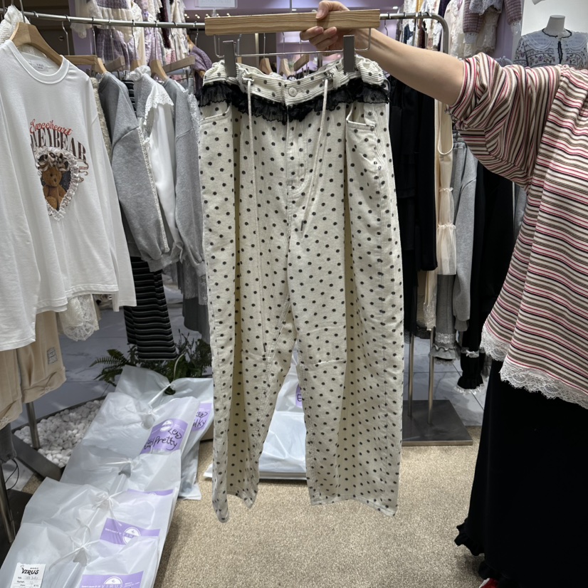 VIRUS東大門實拍女士新款休閑熱賣時尚推薦人氣職業休閑褲VIRUS休閑褲圖色1
