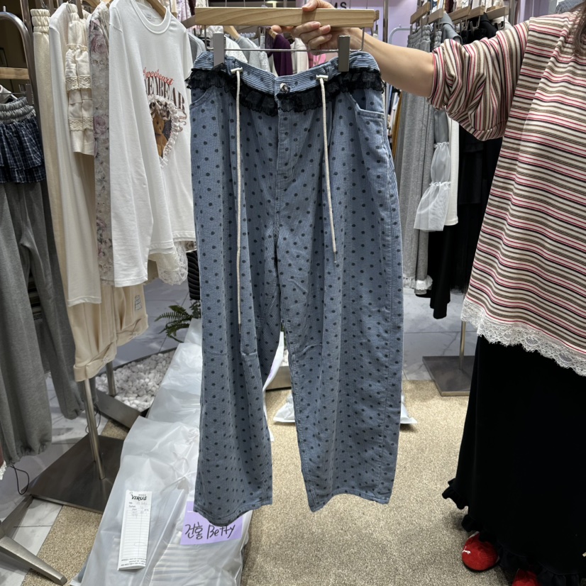 VIRUS東大門實拍女士新款休閑熱賣時尚推薦人氣職業休閑褲VIRUS休閑褲圖色2