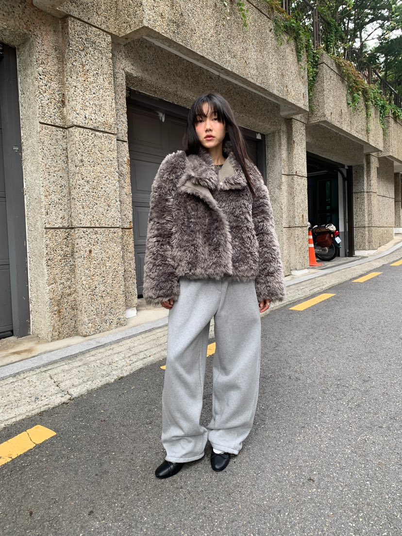 MORE THAN-P韓國代購女裝新品時尚推薦休閑人氣休閑褲拉絨MORE THAN休閑褲