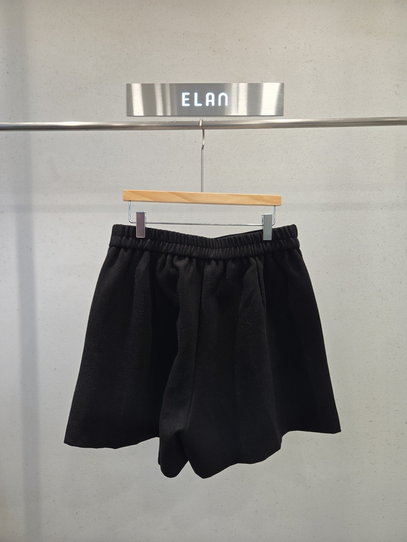 ELAN韓國代購女裝新款真品人氣休閑時尚推薦熱賣短褲褶裥ELAn短褲