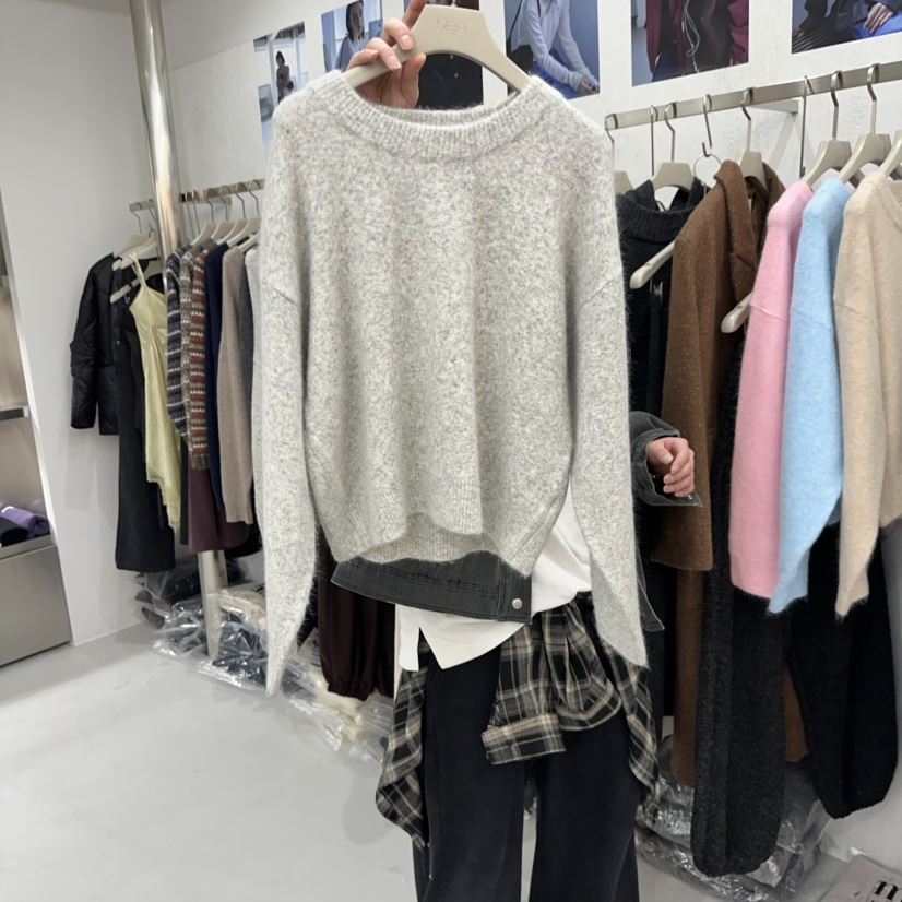 LEPI韓國直郵女士新品熱賣休閑推薦職業真品時尚毛衣兔子Lepi毛衣圖色1