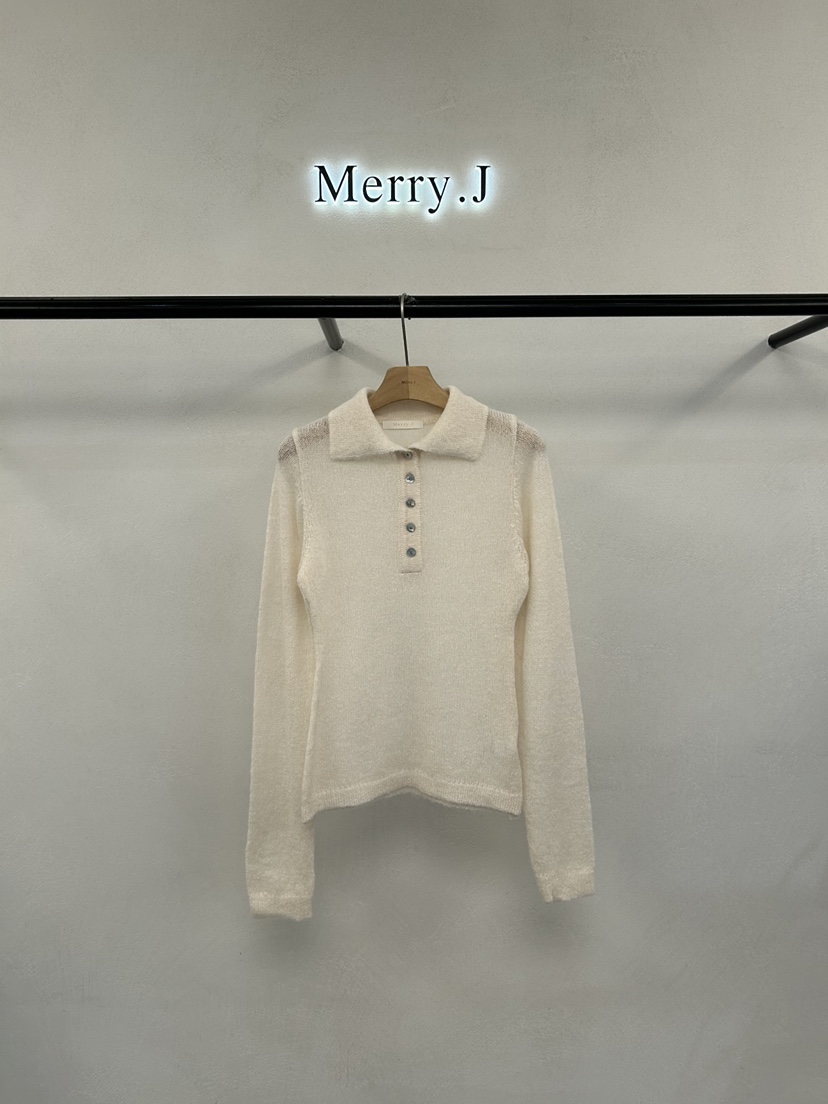 MERRY-J東大門直郵女士新品熱賣休閑真品人氣職業針織衫MERRY-J針織衫圖色1