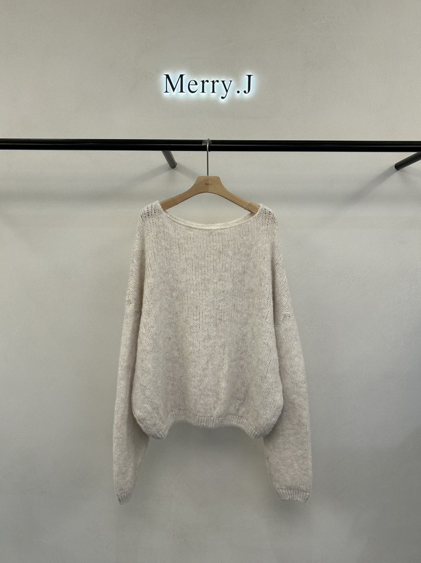 MERRY-J韓國直郵女士新品人氣熱賣時尚真品休閑針織衫柔軟MERRY-J針織衫圖色2