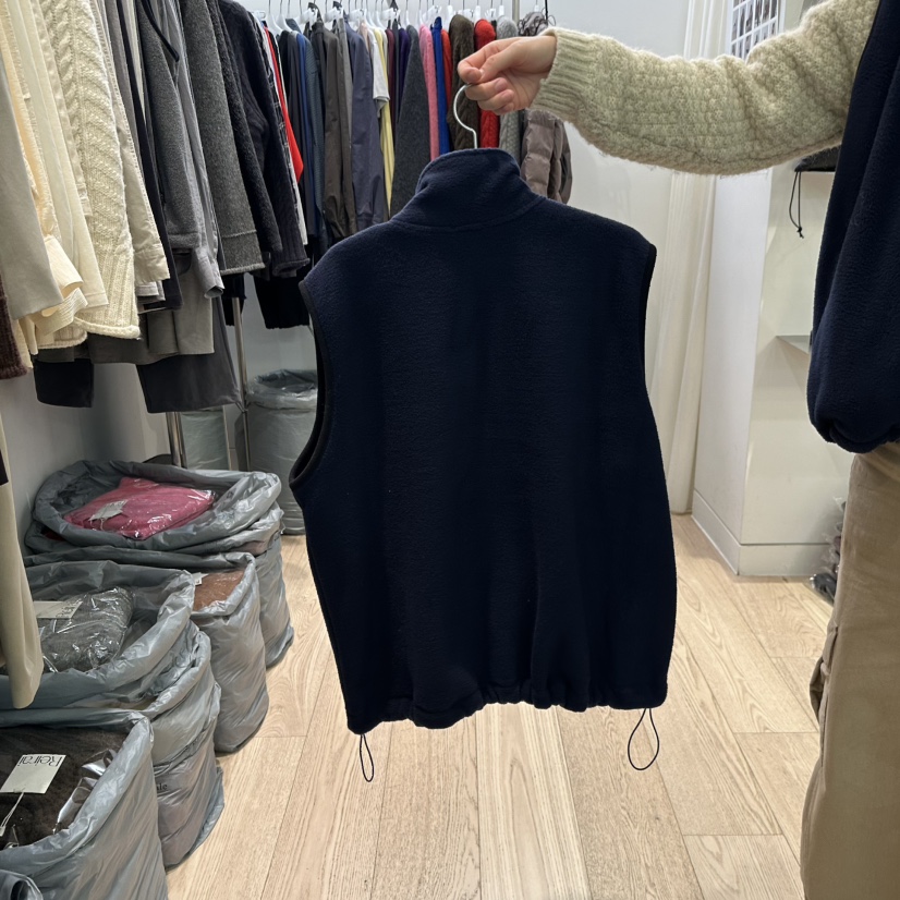 REIRAI東大門代購女士新品時尚人氣職業休閑推薦馬甲抓絨Reirai馬甲