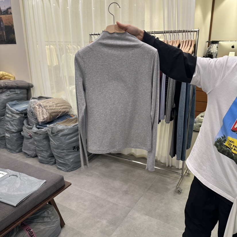 URBANSTORY/REMAKING東大門直郵女士新品熱賣職業長袖T恤Remaking/URBANSTORY長袖T恤