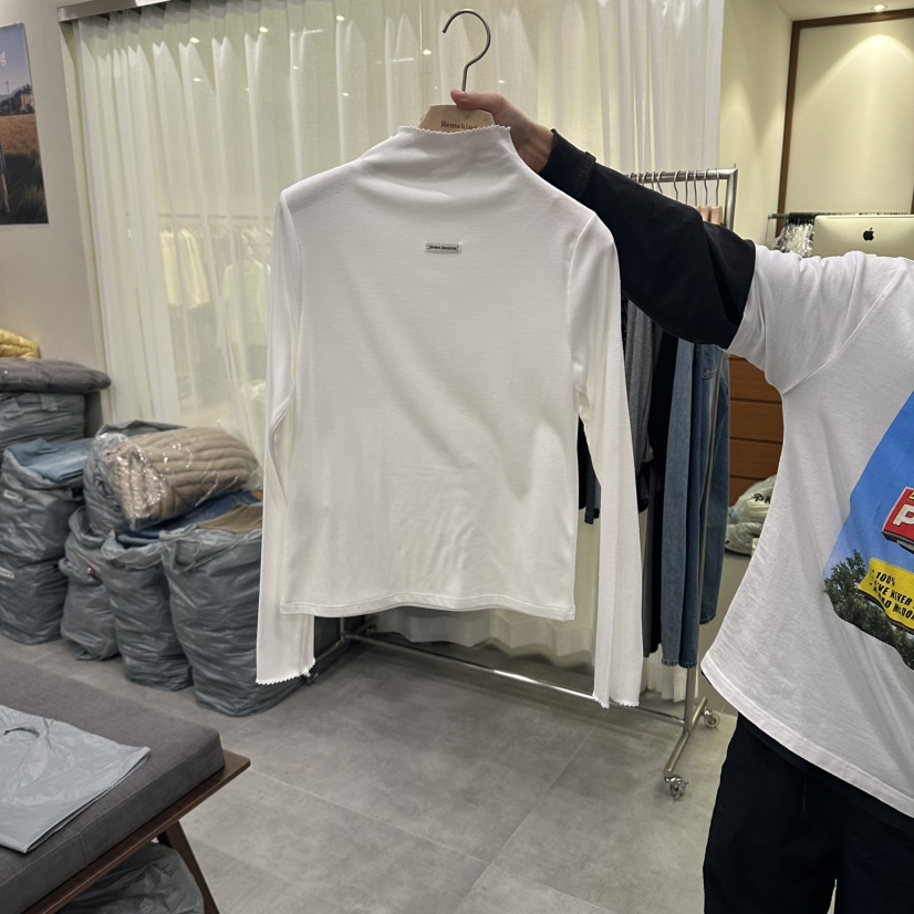 URBANSTORY/REMAKING東大門直郵女士新品熱賣職業長袖T恤Remaking/URBANSTORY長袖T恤圖色1