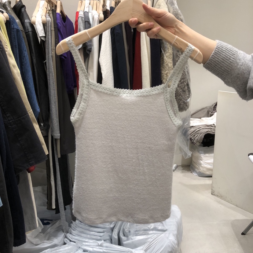 FRE韓國直郵女裝新品熱賣推薦人氣真品時尚職業休閑吊帶背心FRE SEOUL吊帶/背心