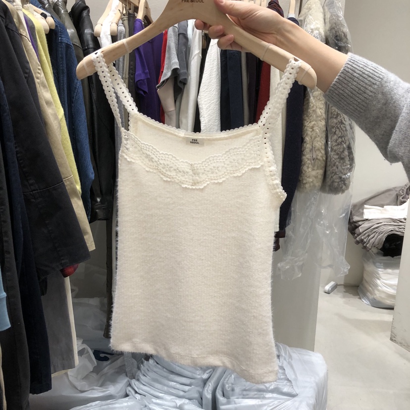 FRE韓國直郵女裝新品熱賣推薦人氣真品時尚職業休閑吊帶背心FRE SEOUL吊帶/背心圖色3