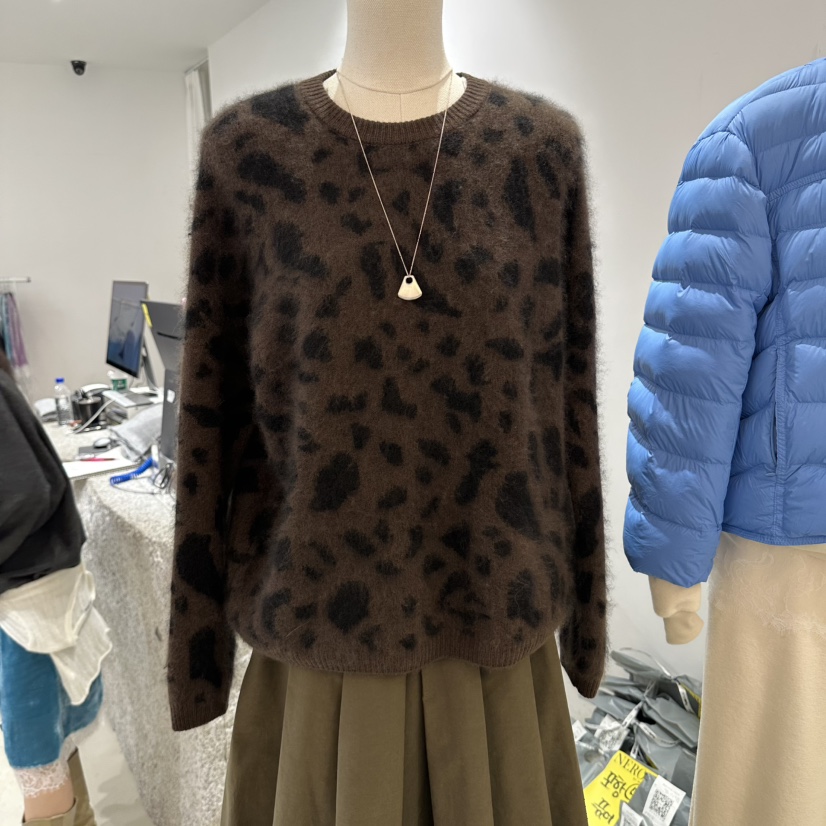 NEROLI 36東大門實拍女裝新品人氣休閑熱賣毛衣羊絨豹紋NEROLI 36毛衣圖色1