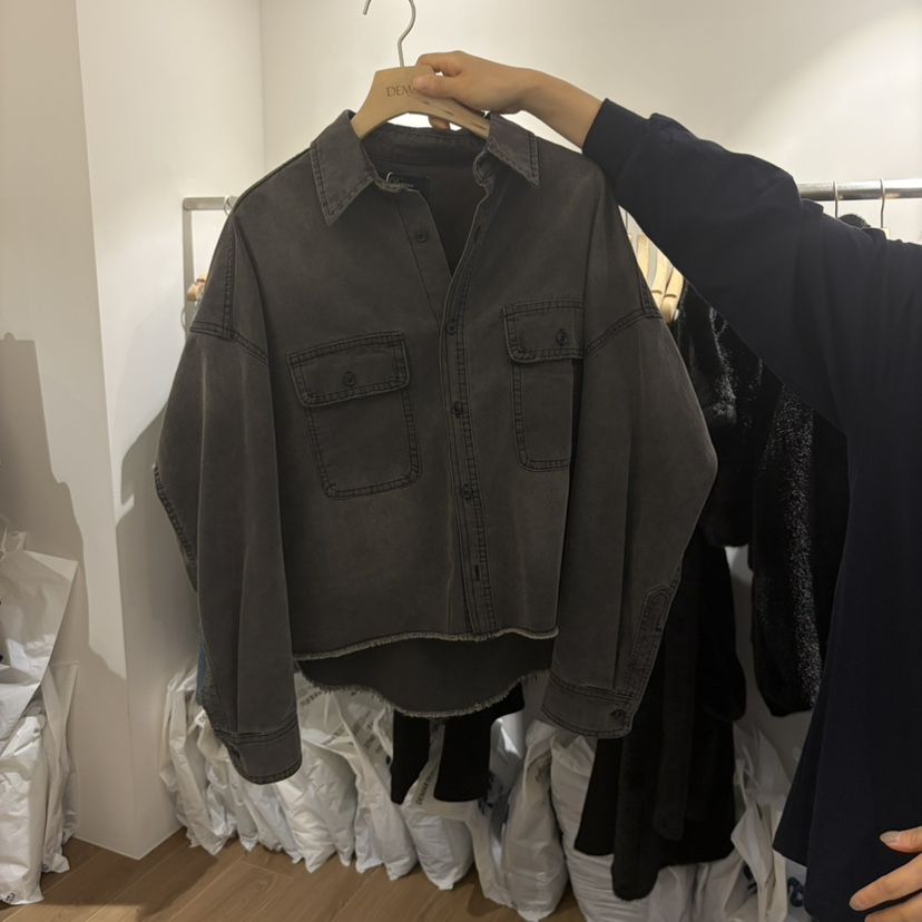 DEMAR韓國代購女士新款人氣休閑時尚推薦熱賣職業襯衫蕾絲衫DEMAR ATELIER襯衫/蕾絲衫圖色3