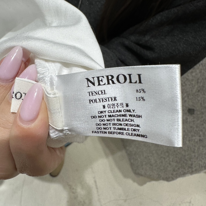 NEROLI 36東大門代購女士新款職業推薦時尚襯衫蕾絲衫蕾絲NEROLI 36襯衫/蕾絲衫