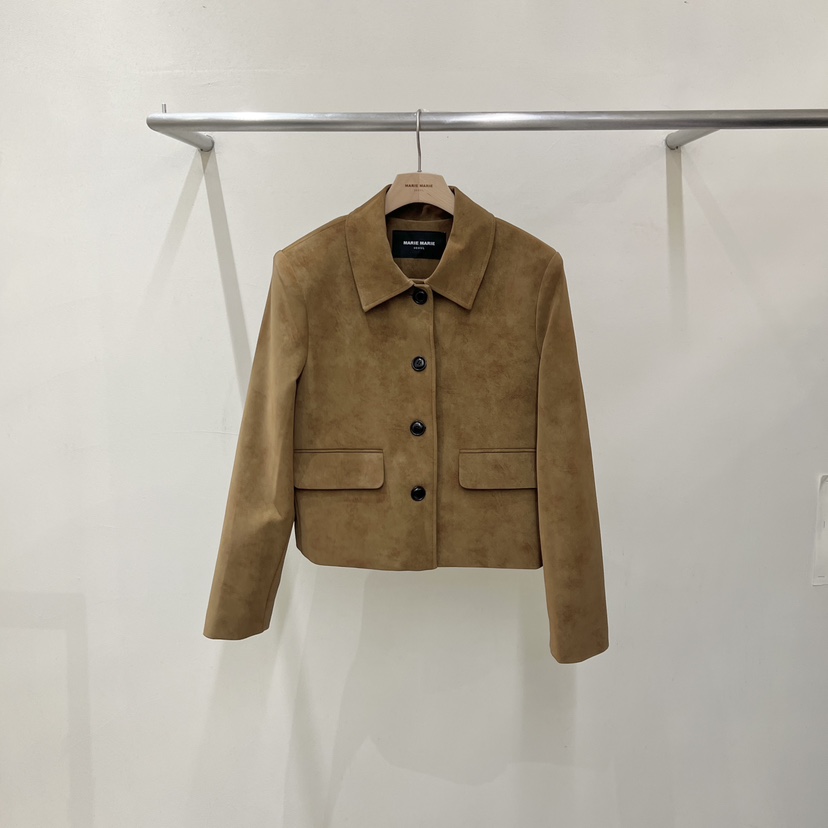 MARIE MARIE東大門代購女裝新品休閑時尚熱賣真品人氣夾克MARIE MARIE夾克圖色1