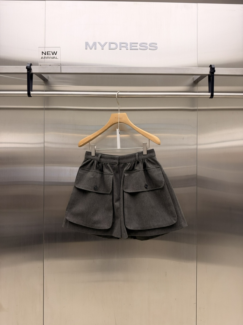 MYDRESS東大門實拍女士新品熱賣休閑真品推薦職業人氣短褲MYDRESS短褲圖色2