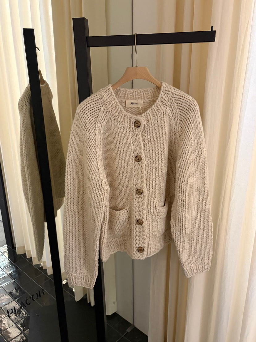 REGULARLY/PLACOR東大門直郵女士新品熱賣休閑毛衣手工制作REGULARLY/PLACOR毛衣圖色1