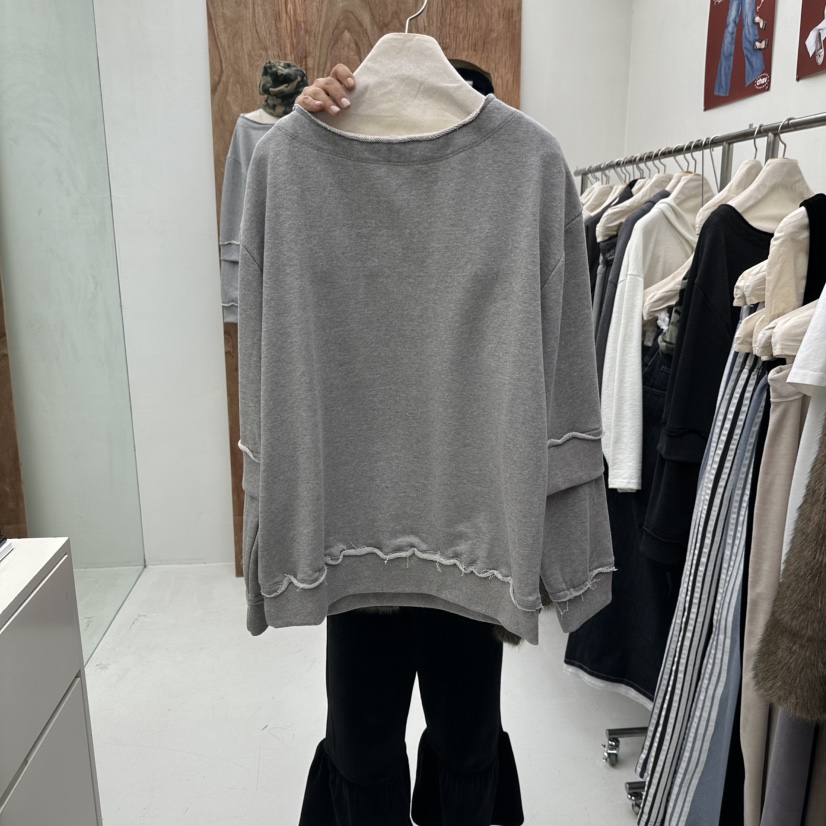 CHAV韓國直郵女裝新品職業推薦熱賣時尚休閑真品人氣衛衣CHAV衛衣