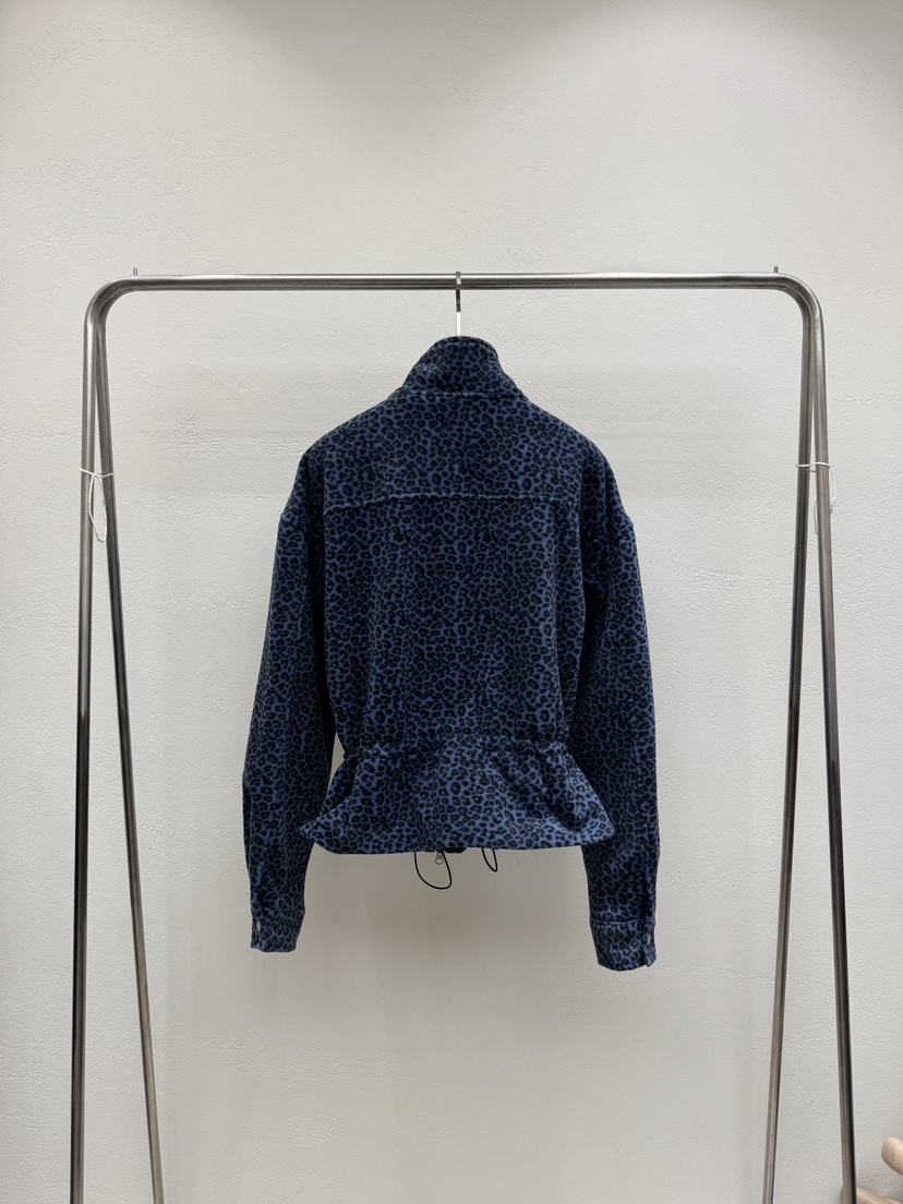 S.R.T.T.東大門實拍女裝新品休閑真品人氣夾克抓絨豹紋S.R.T.T.夾克