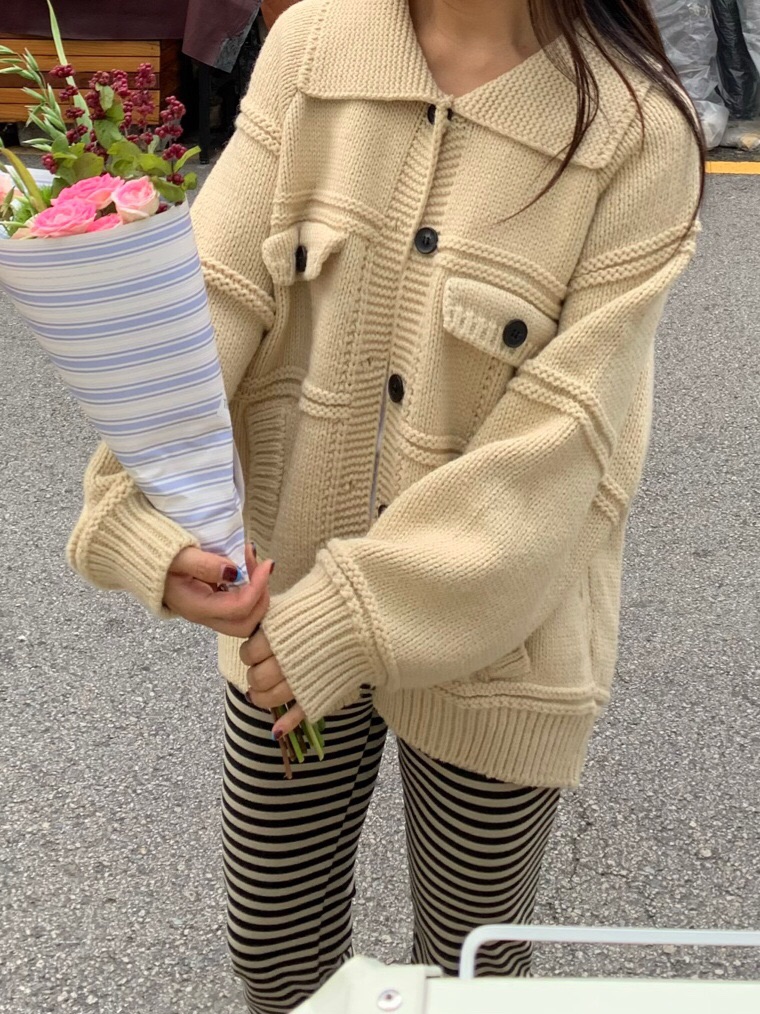 LIKEVAM東大門實拍女士新品休閑人氣真品熱賣時尚開衫開衫LIKEVAM開衫