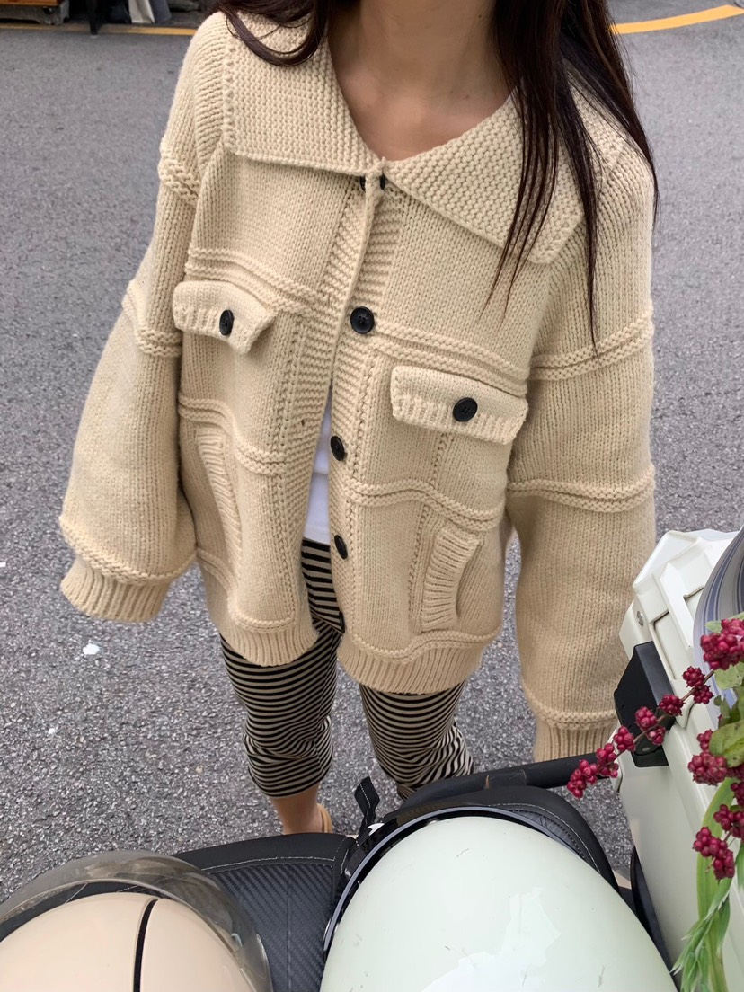 LIKEVAM東大門實拍女士新品休閑人氣真品熱賣時尚開衫開衫LIKEVAM開衫
