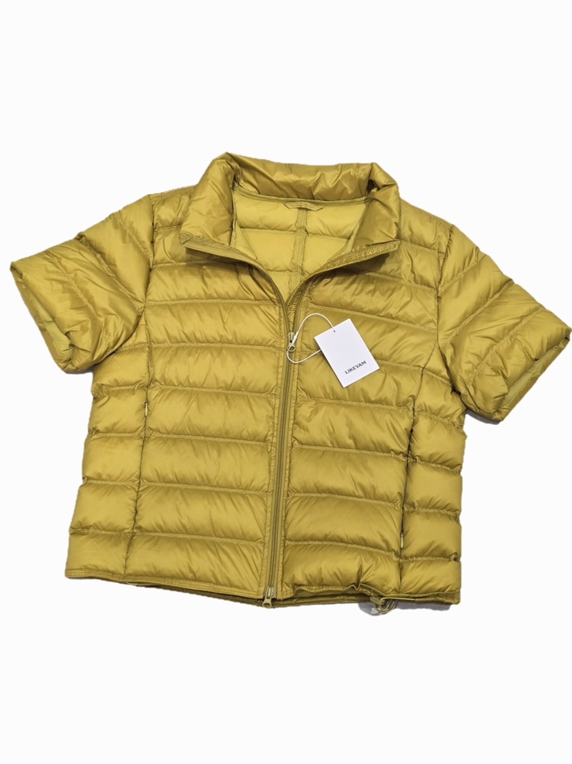 LIKEVAM韓國代購女士新款真品熱賣人氣休閑短款棉服羽絨服LIKEVAM短款棉服圖色1