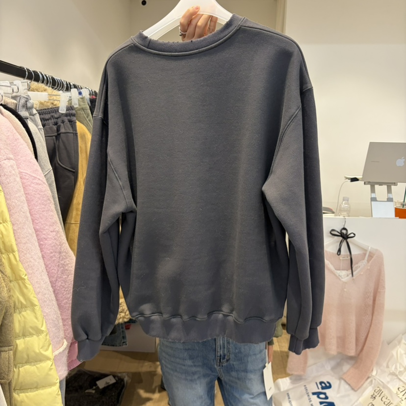 RUMIRU/AWEAR韓國代購女士新款熱賣推薦人氣衛衣加絨復古awear/RUMIRU衛衣