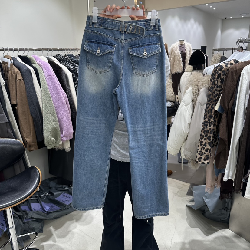 BENE東大門實拍女士新款真品時尚熱賣推薦人氣休閑牛仔褲SHOP BENE_Bene牛仔褲