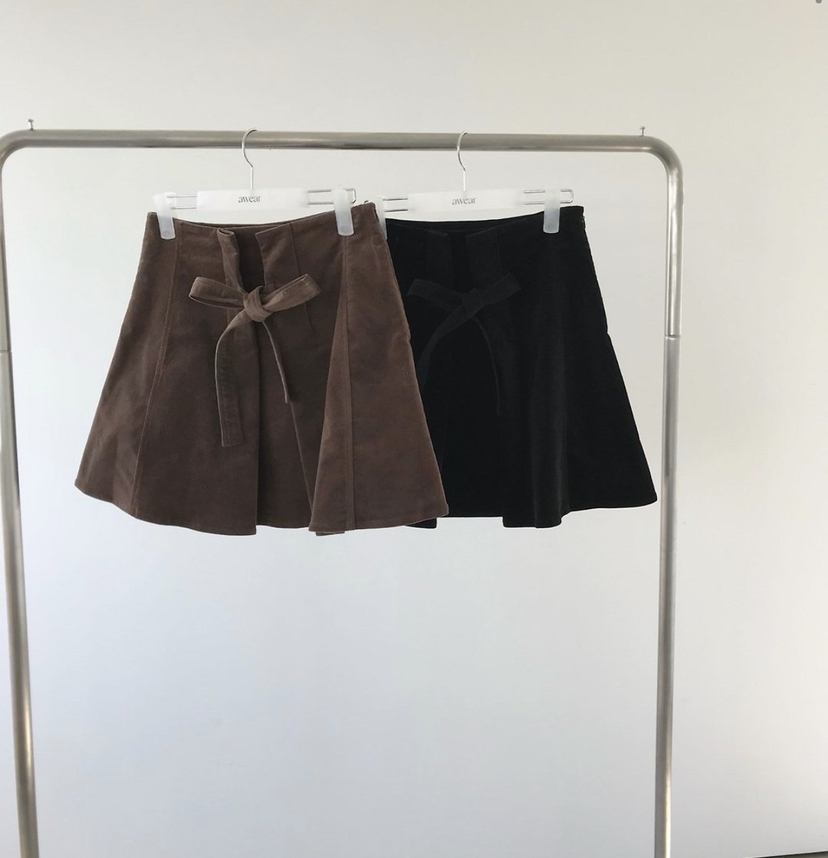 RUMIRU/AWEAR東大門直郵女士新品休閑熱賣人氣真品短裙羅紋awear/RUMIRU短裙