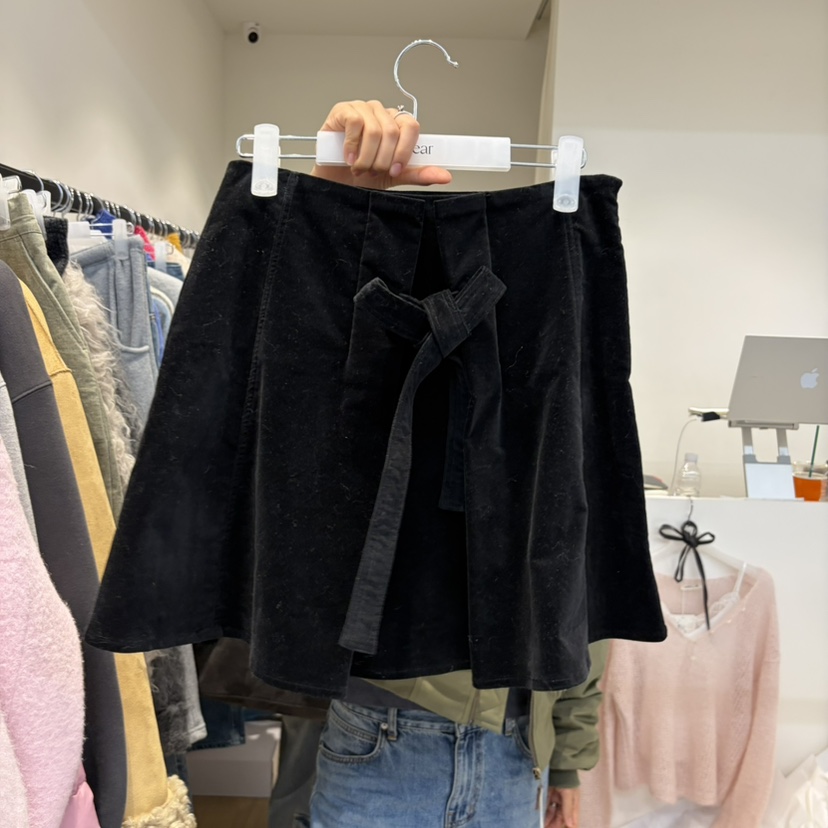RUMIRU/AWEAR東大門直郵女士新品休閑熱賣人氣真品短裙羅紋awear/RUMIRU短裙圖色1