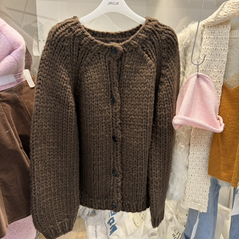 RUMIRU/AWEAR東大門實拍女裝新款休閑人氣真品毛衣手工編織awear/RUMIRU毛衣圖色1