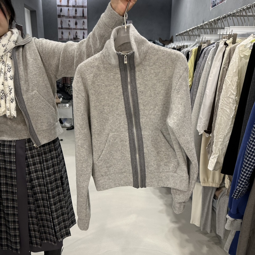 LIMERENCE韓國代購女裝新款推薦休閑時尚人氣熱賣真品夾克LIMERENCE夾克圖色2