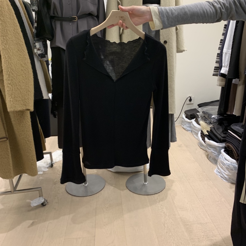 A POINT東大門直郵女士新款時尚推薦休閑真品熱賣長袖T恤A POINT長袖T恤圖色4