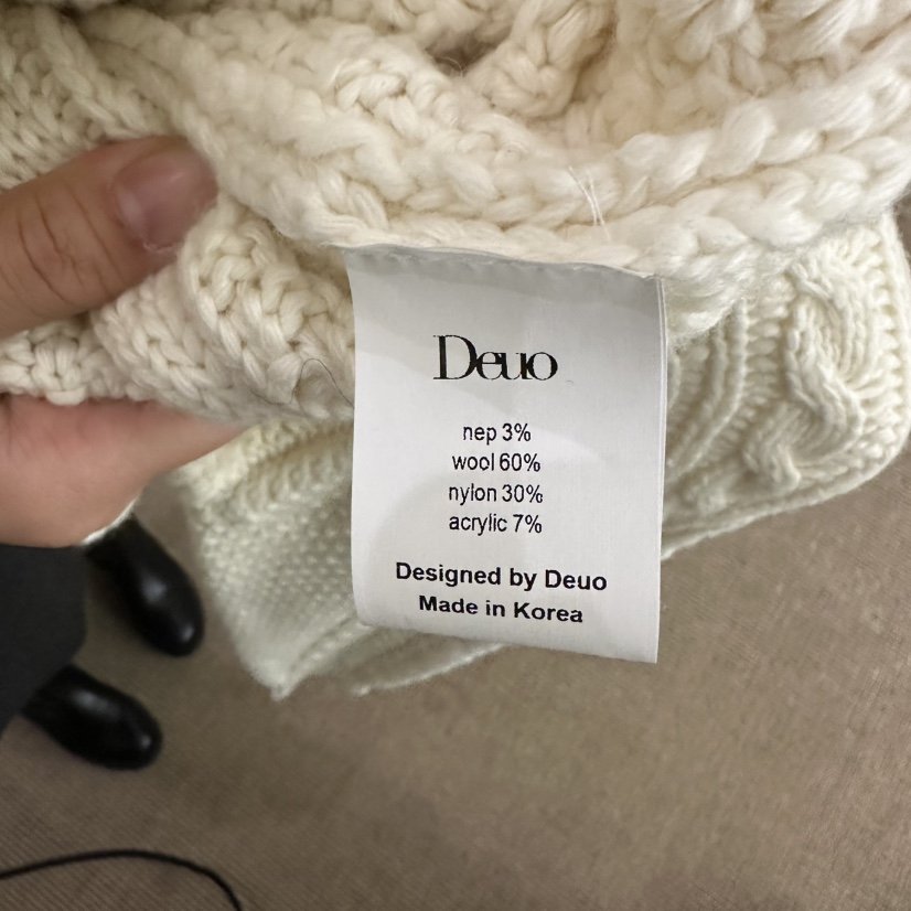 DEUO韓國直郵女士新品時尚真品休閑人氣熱賣推薦毛衣DEUO毛衣