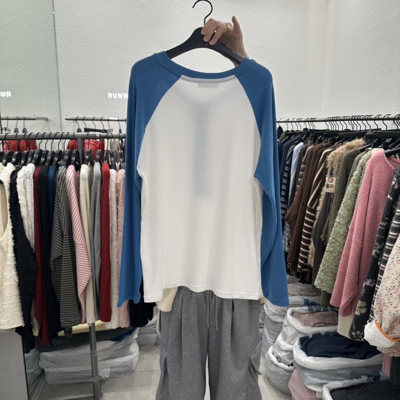 RUNWAY-런웨이韓國代購女士新品人氣熱賣推薦時尚長袖T恤RUNWAY長袖T恤