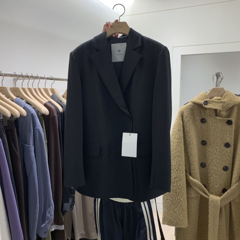 A POINT韓國代購女士新品熱賣時尚真品人氣西裝西服含腰帶A POINT西裝/西服圖色2