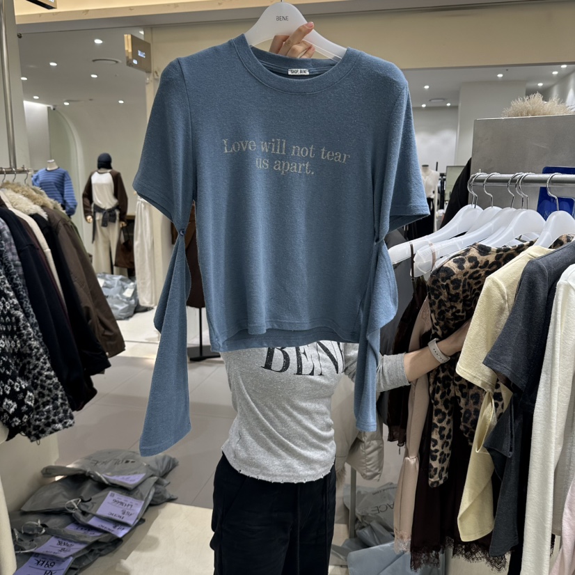 BENE東大門代購女裝新品推薦休閑熱賣真品時尚長袖T恤安哥拉SHOP BENE_Bene長袖T恤圖色4