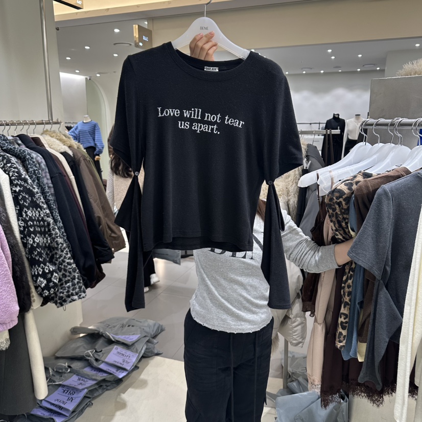 BENE東大門代購女裝新品推薦休閑熱賣真品時尚長袖T恤安哥拉SHOP BENE_Bene長袖T恤圖色5