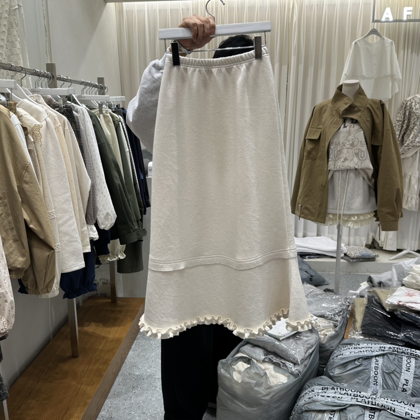 AFTERNOON韓國直郵女士新品休閑人氣真品時尚熱賣推薦長裙AFTERNOON長裙