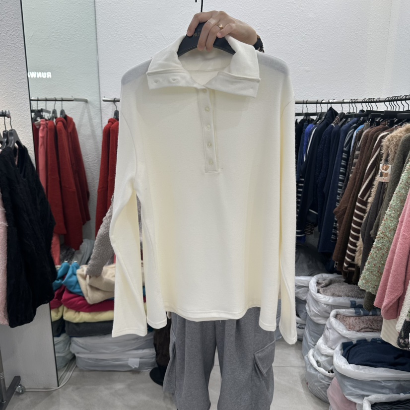 RUNWAY-런웨이東大門直郵女裝新款人氣熱賣真品襯衫蕾絲衫RUNWAY襯衫/蕾絲衫圖色1
