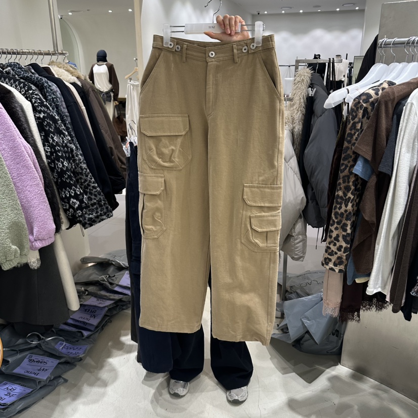 BENE東大門代購女裝新品熱賣時尚真品休閑休閑褲口袋多層SHOP BENE_Bene休閑褲圖色2