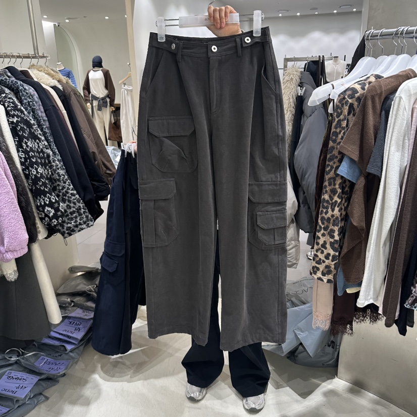 BENE東大門代購女裝新品熱賣時尚真品休閑休閑褲口袋多層SHOP BENE_Bene休閑褲圖色3