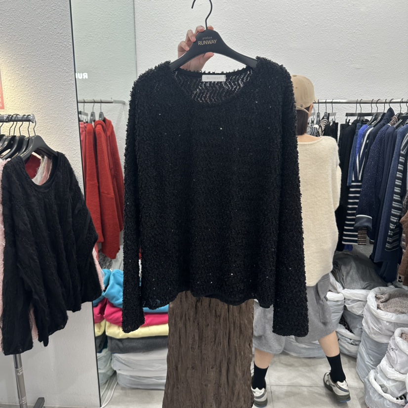 RUNWAY-런웨이東大門直郵女士新款真品推薦熱賣休閑針織衫RUNWAY針織衫圖色3