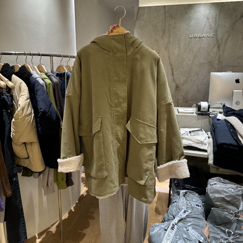 URBANE-P東大門直郵女裝新品時尚真品人氣休閑夾克燈心絨URBANE-P夾克圖色2