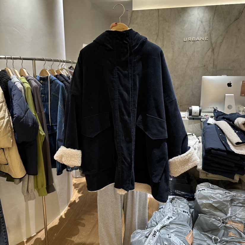 URBANE-P東大門直郵女裝新品時尚真品人氣休閑夾克燈心絨URBANE-P夾克圖色3
