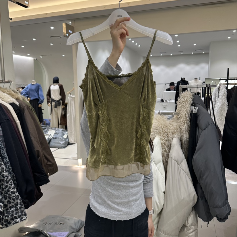 BENE東大門代購女裝新款時尚推薦人氣休閑熱賣真品吊帶背心SHOP BENE_Bene吊帶/背心圖色1