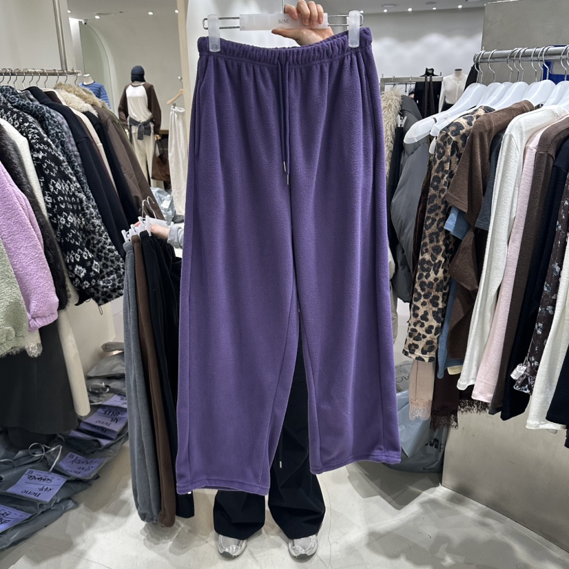 BENE韓國代購女裝新品真品人氣時尚推薦休閑熱賣休閑褲加絨SHOP BENE_Bene休閑褲圖色4