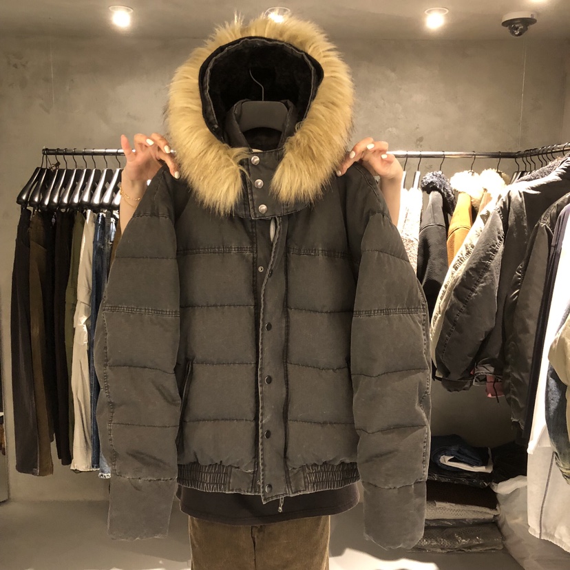 BALLOW STUDIO東大門實拍女裝新品真品短款羽絨服羽絨服浣熊鴨絨BALLOW STUDIO短款羽絨服圖色1